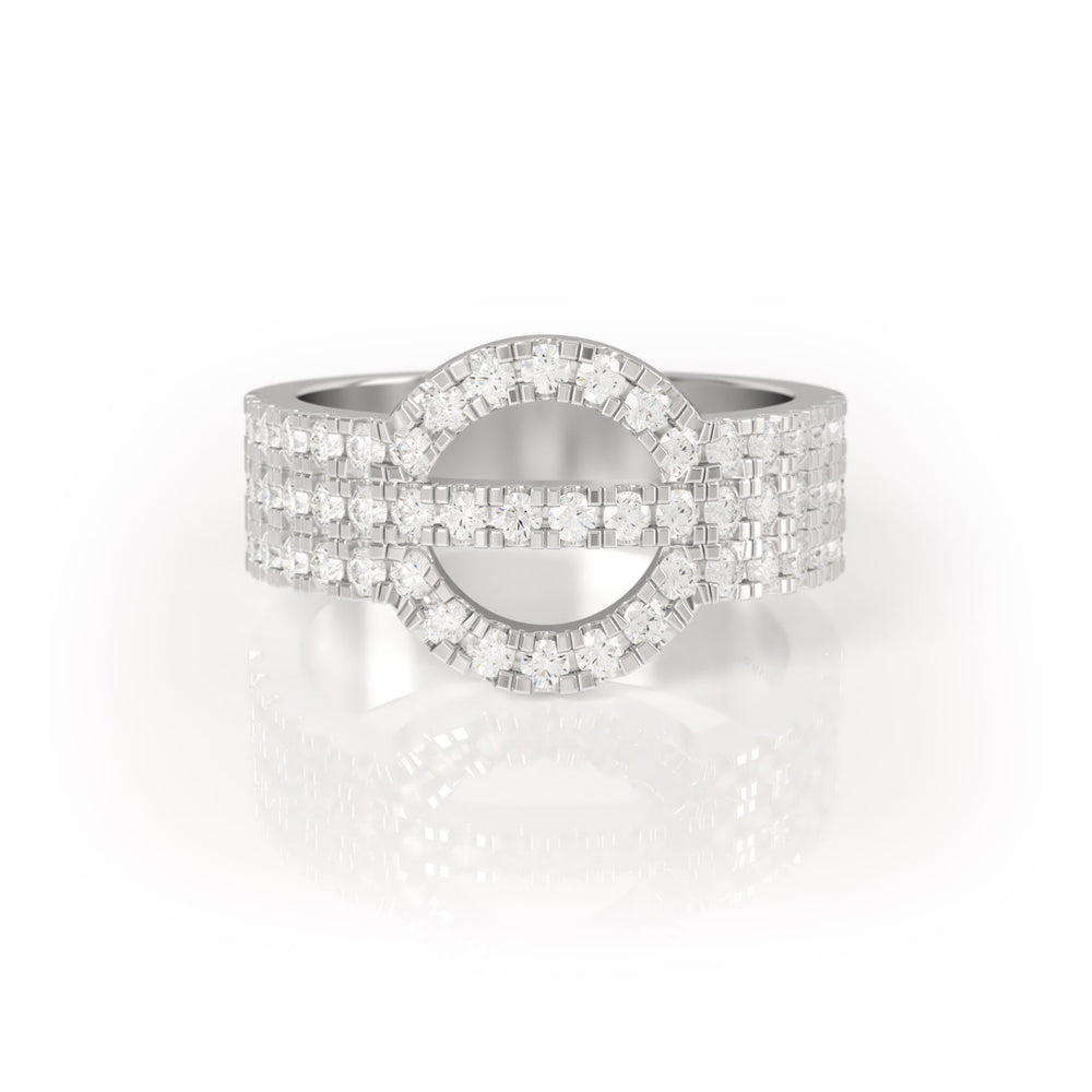 
                  
                    Avila Vara Synergi Triple Band Diamond Ring in White Gold
                  
                