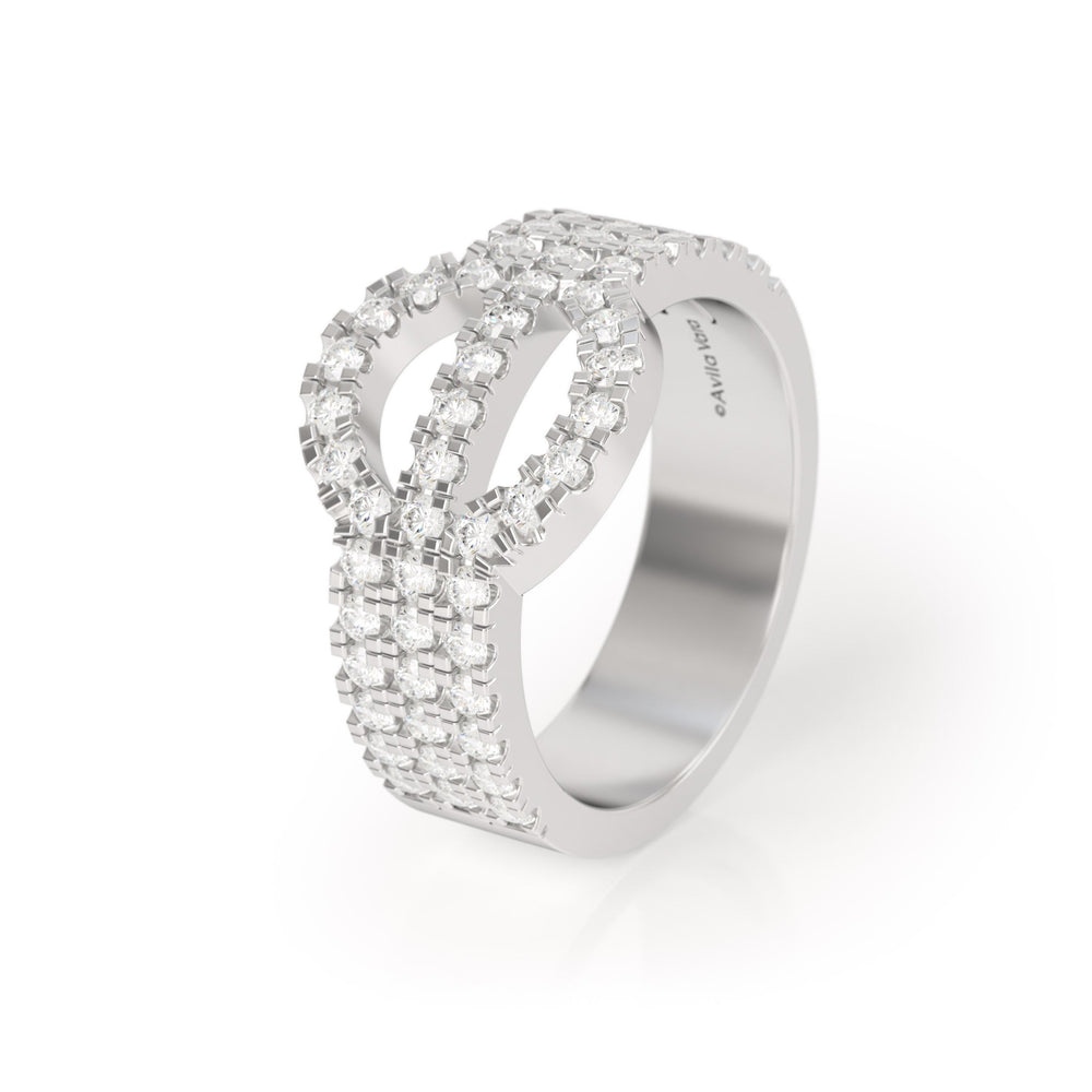 
                  
                    Avila Vara Synergi Triple Band Diamond Ring in White Gold
                  
                