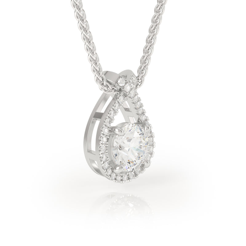 Avila Vara Karisa Necklace in White Gold