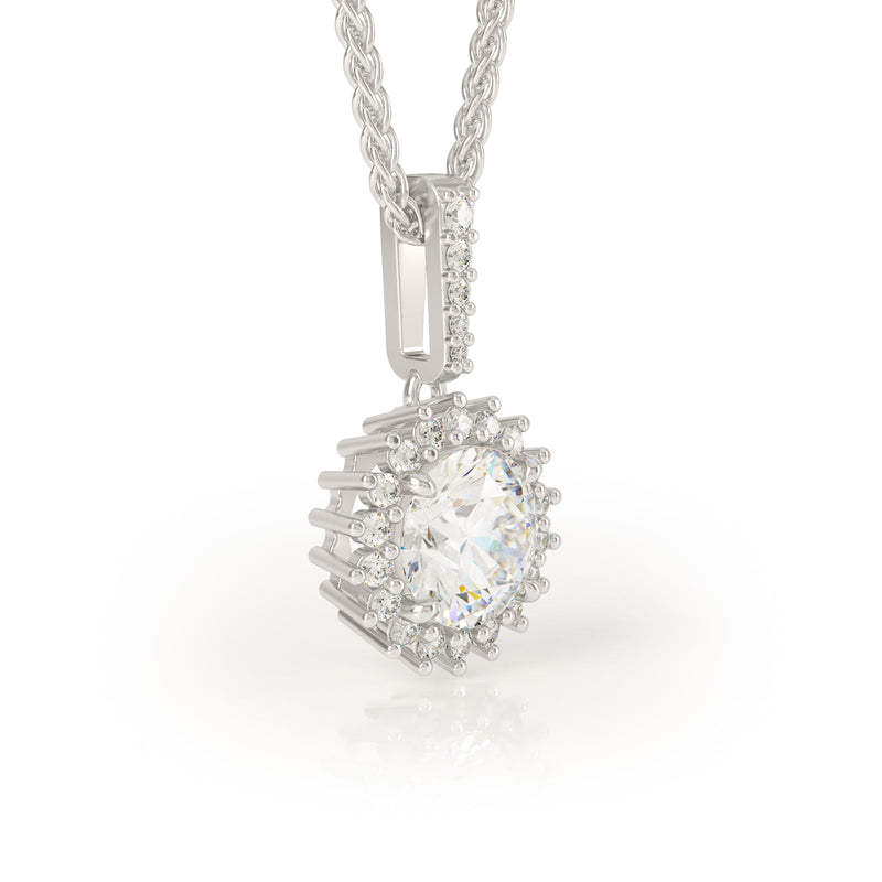 Avila Vara Asteri Necklace in White Gold
